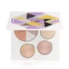 Open OFRA Glow Up Highlighter Palette showing four luminous shades