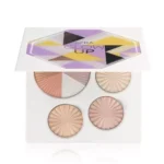 Open OFRA Glow Up Highlighter Palette showing four luminous shades