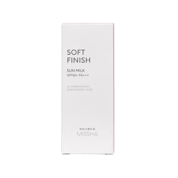 MISSHA Soft Finish Sun Milk: উচ্চ সুরক্ষা সহ হালকা, ম্যাট ফিনিশের সানস্ক্রিন