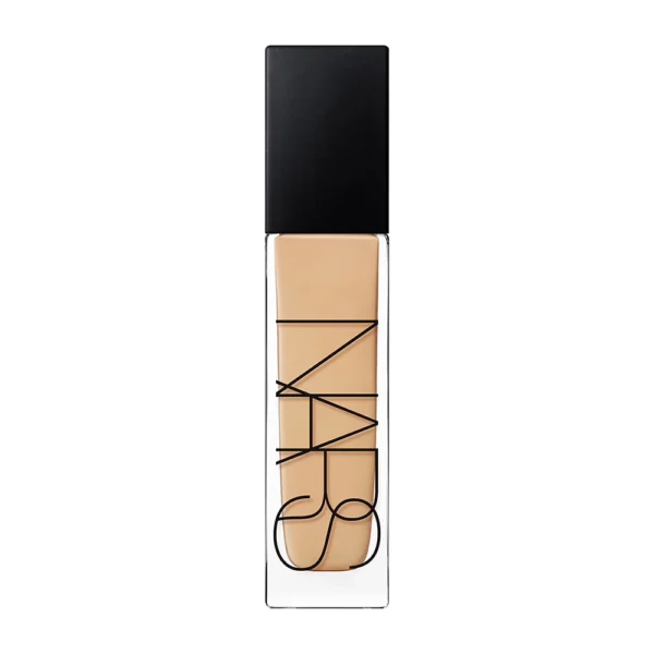 Glass bottle of Nars Natural Radiant Longwear Foundation showing the shade